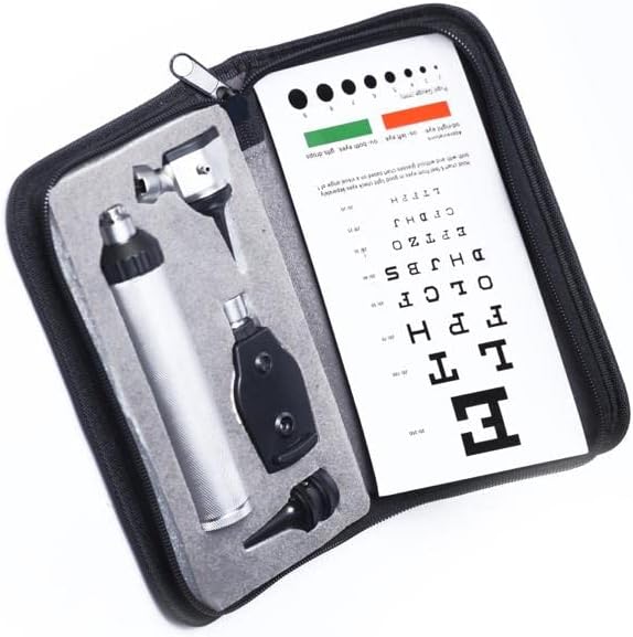 2 in 1 stainless-steel Otoscope Ophthalmoscope G23460
