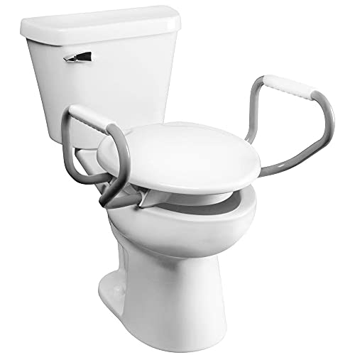 Raised Toilet Seat with Handles R4038