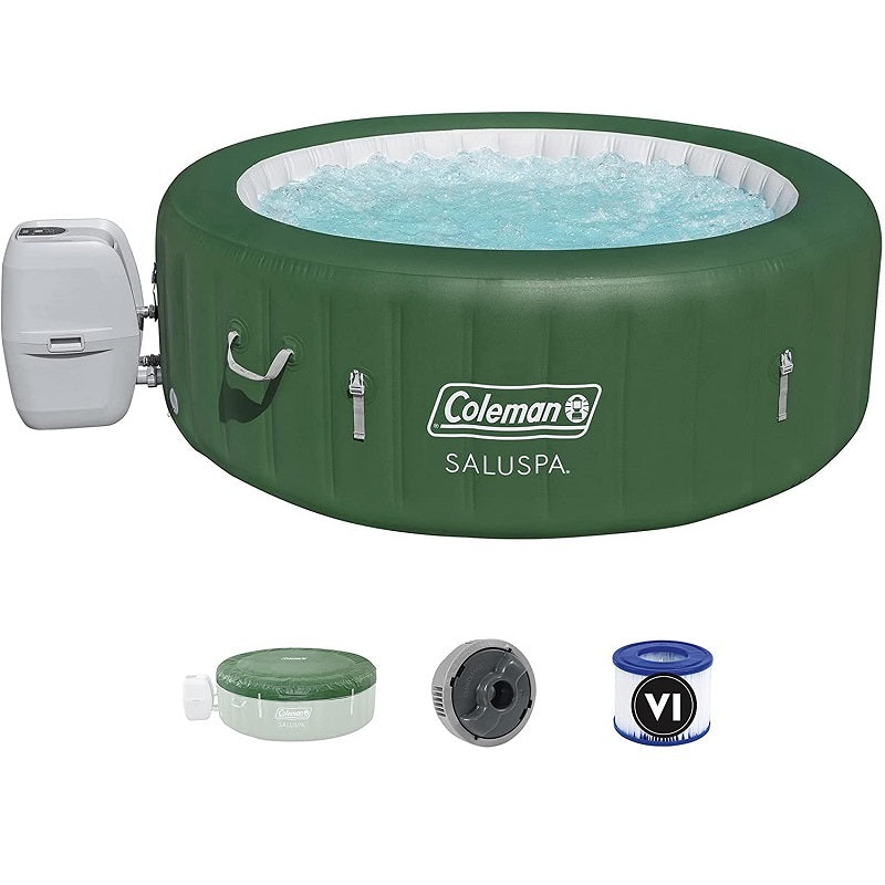 Inflatable Hot Tub with Heated Water System & Bubble Jets V4601