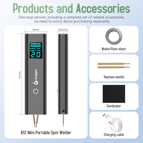 Handheld Spot Welder with LCD Screen H424