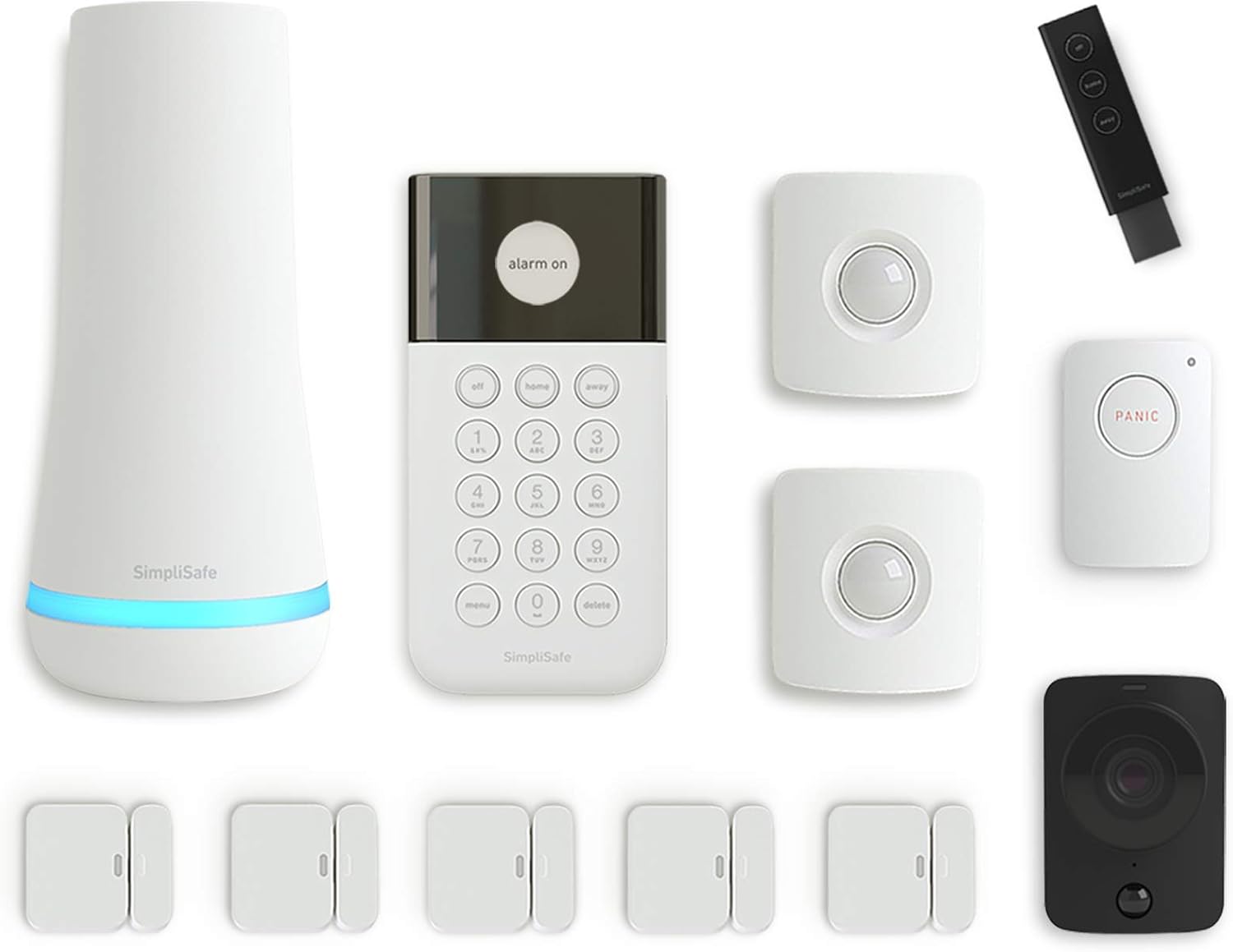 9 Piece Wireless Home Security System with HD Camera P4263