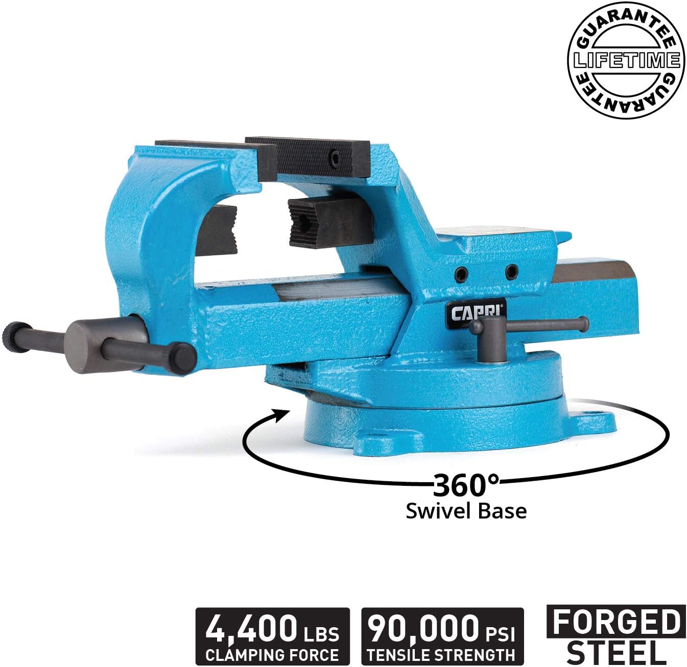 Forged Steel Bench Vise, 7 X42062