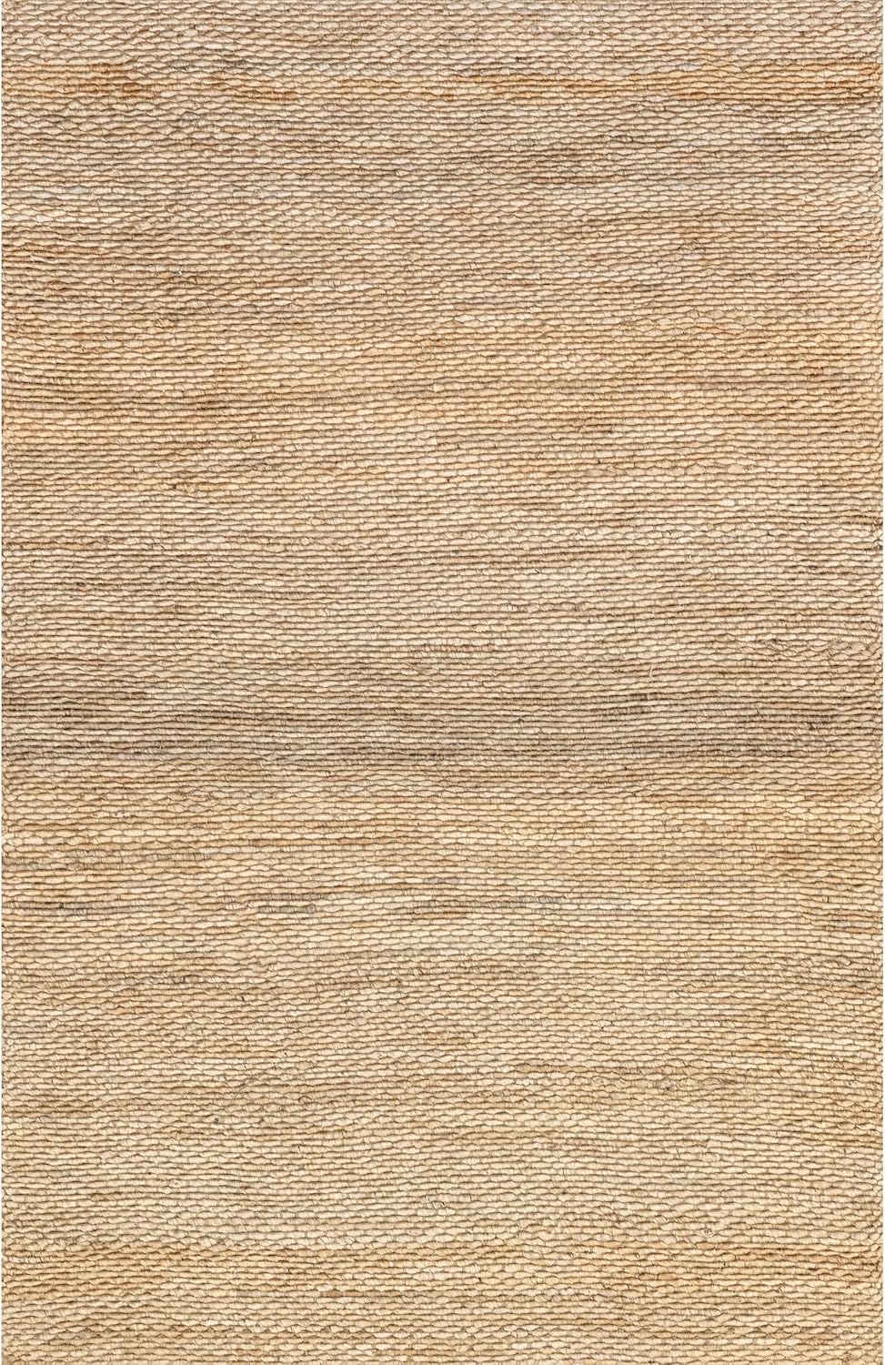 Natural Hand Woven Jute Area Rug, 5x8 O627383