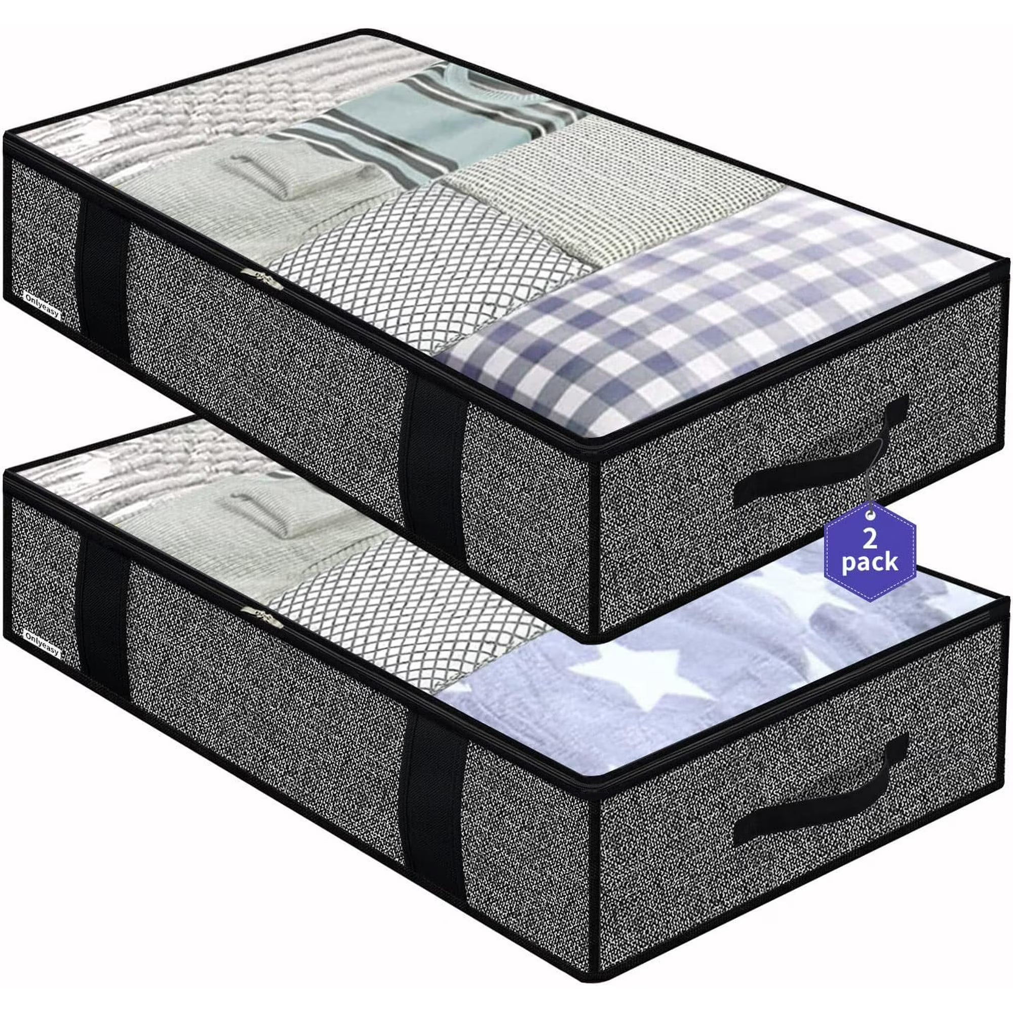 Breathable Zippered Storage Bag with Clear Window Z446