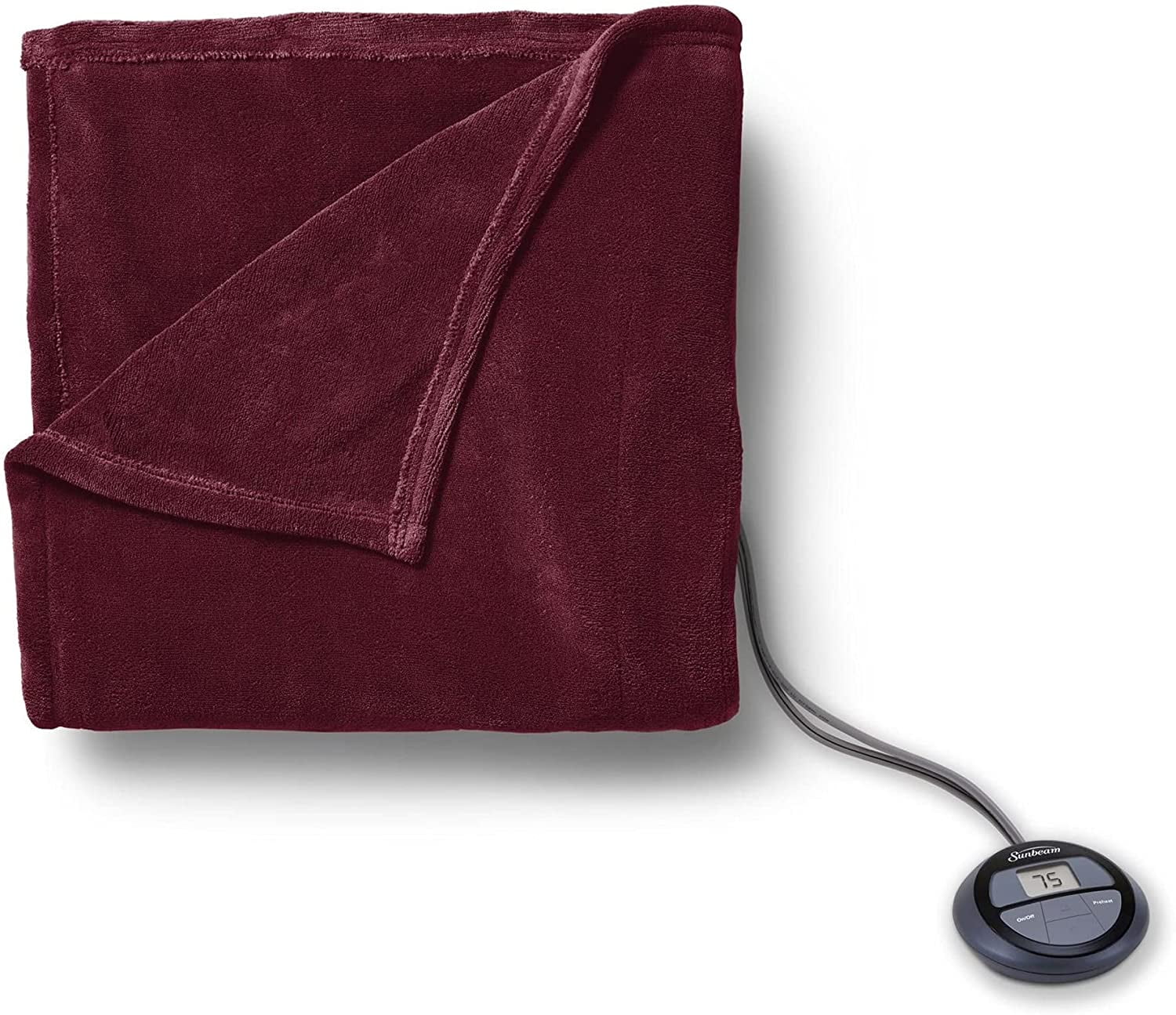 Twin Electric Plush Blanket N1386