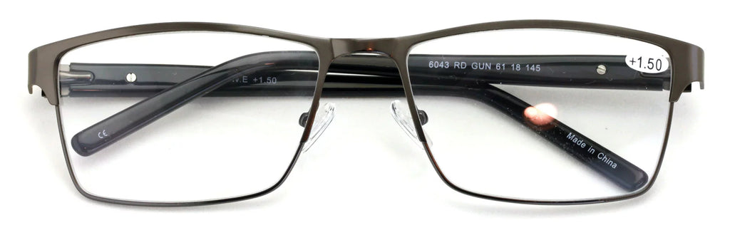 Extra Large Metal Reading Glasses M30075
