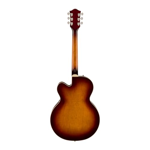 Havana Burst Hollowbody Electric Guitar with Bigsby S295