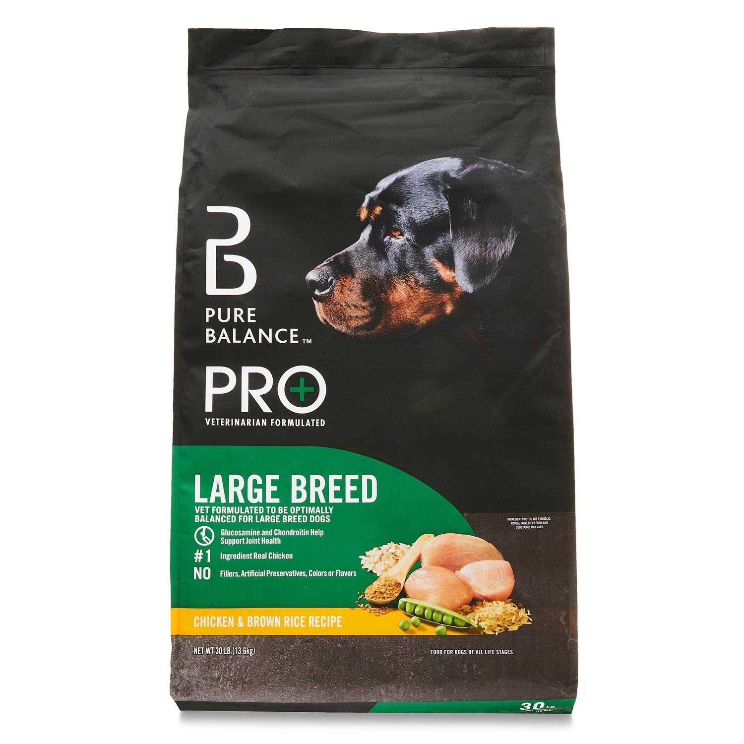 Large Breed Chicken & Brown Rice Recipe Dry Dog Food A63124