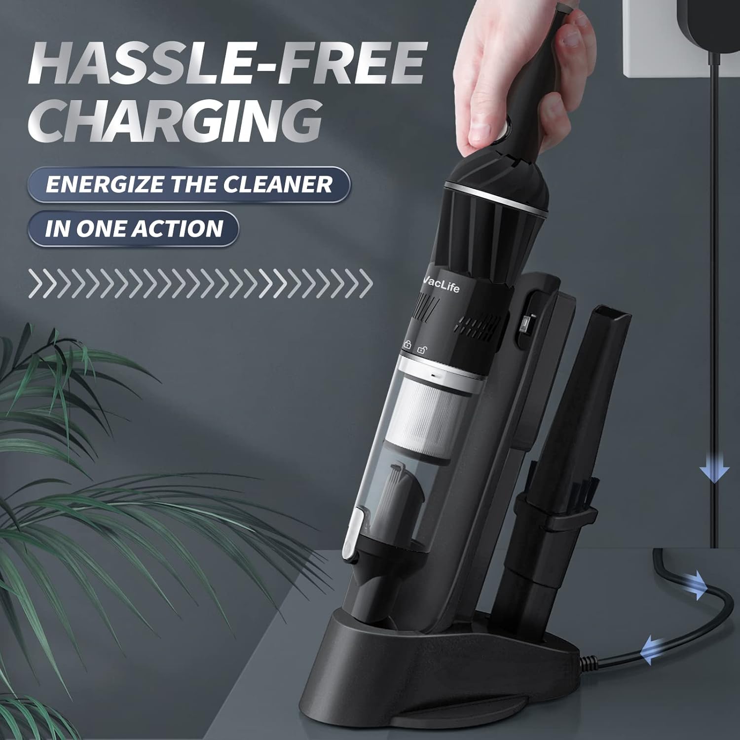 Handheld Vacuum Cordless Rechargeable Pack of 2 F61815