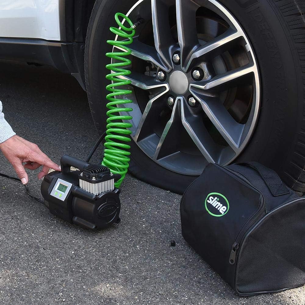 Portable 12V Tire Inflator Air Compressor with Digital Display J210