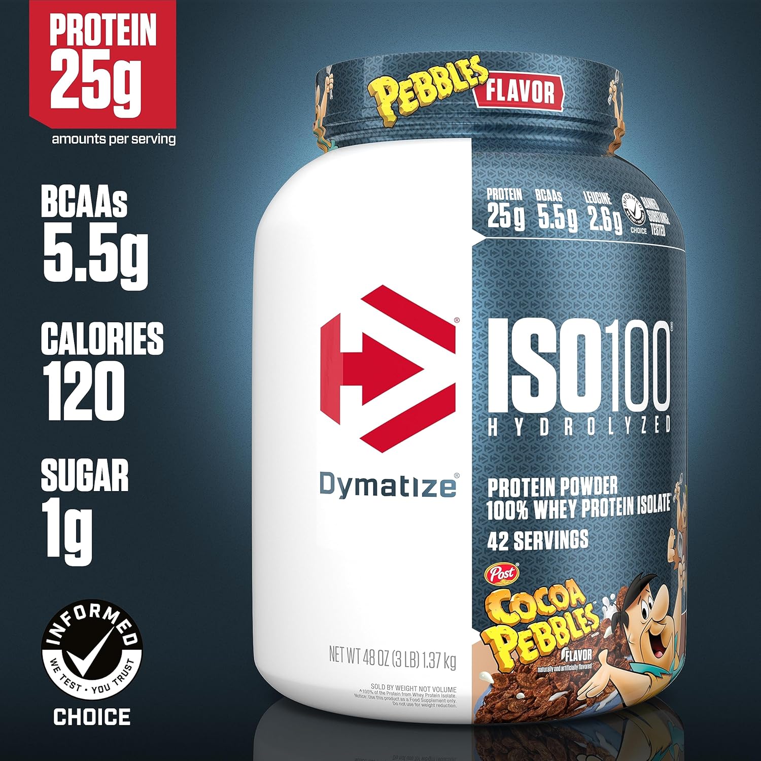 Hydrolyzed Protein Powder in Dunkin' Mocha Latte Flavor H9756