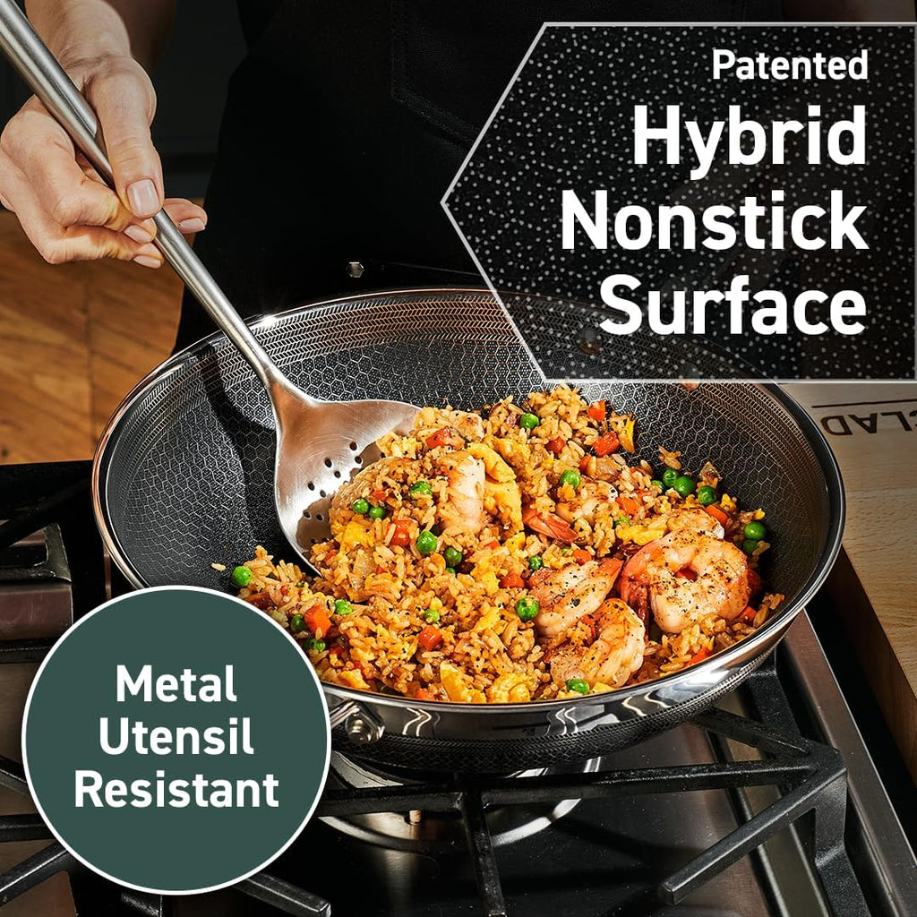 13 Piece Hybrid Stainless Steel Cookware Set M154612