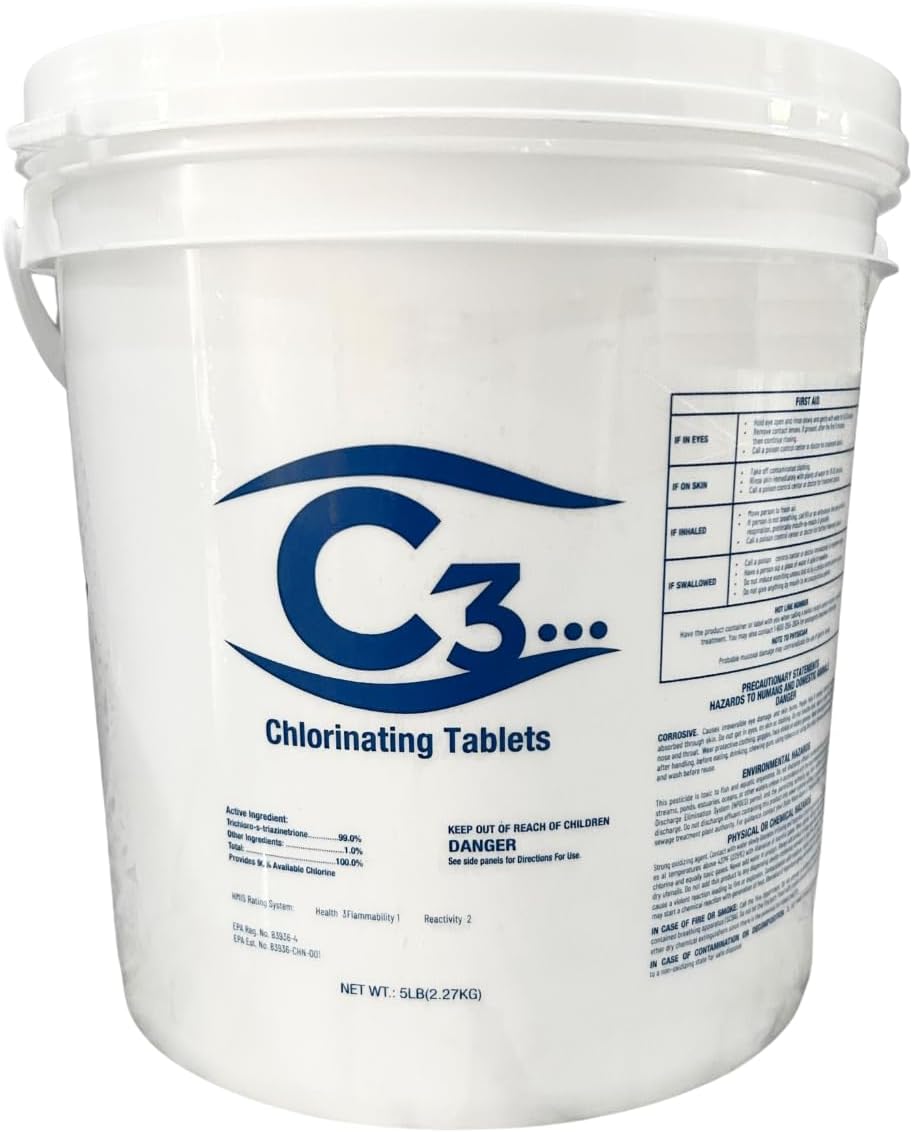 3 Inch Chlorine Tablets A1393