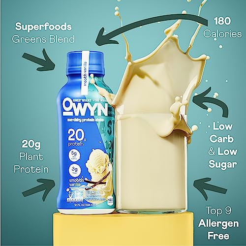 Dark Chocolate Plant Based Protein Shake, 12 Pack F108