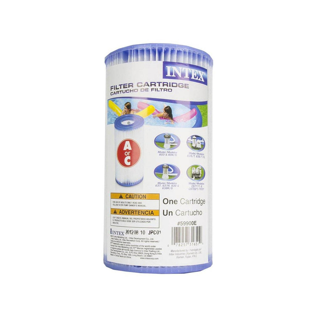 18 x 48 x 22 Inflatable Above Ground Pool Set with Filter Cartridge H417034
