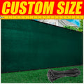 Green 5' x 100' HDPE Fence Privacy Screen with Grommets O11818