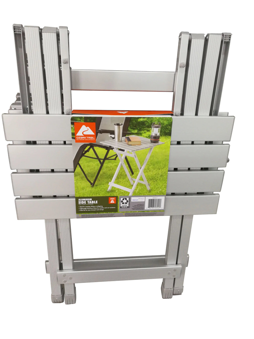 Silver Aluminum Camping Table P590