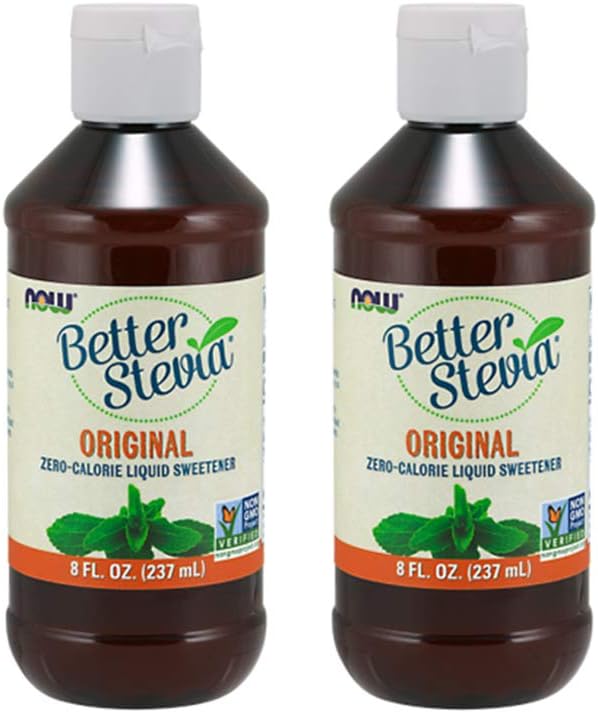 8 Ounce Bottle (Pack of 2) Stevia Liquid Extract T7027