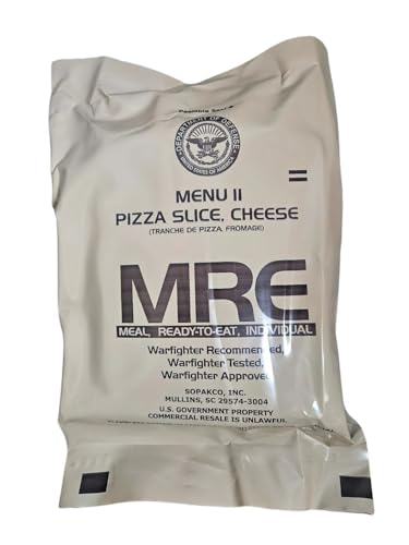 6 Packs Vegetarian Meal Ready to Eat Field Ration Survival Food D936411