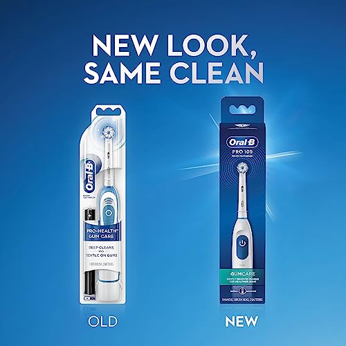 White Battery Powered Electric Toothbrush S250015