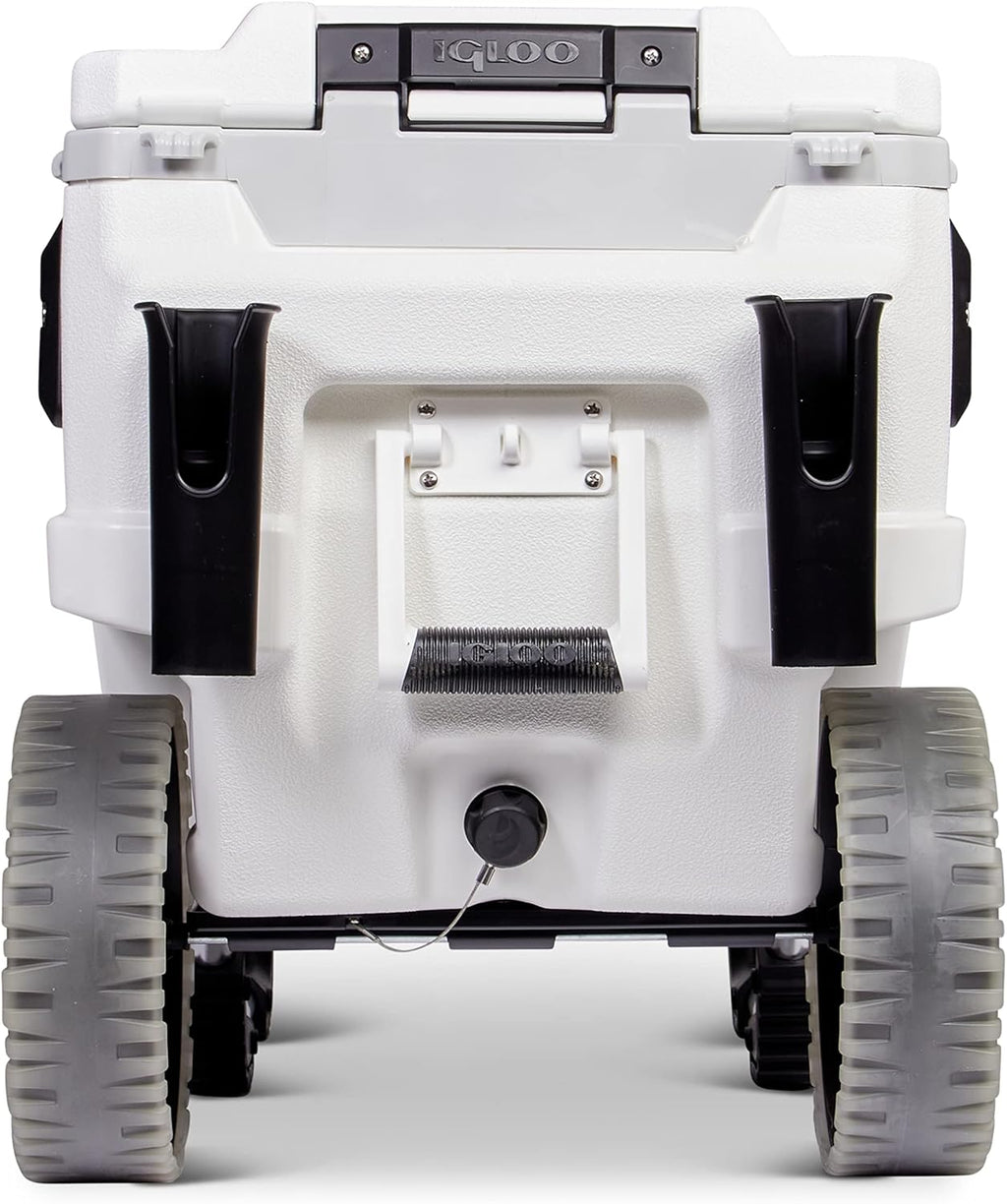 White 70 QT Wheeled All-terrain Cooler R67475