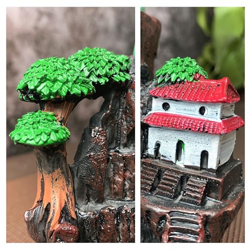 Incense Holder Resin Reflux Waterwheel Incense Burner O5200