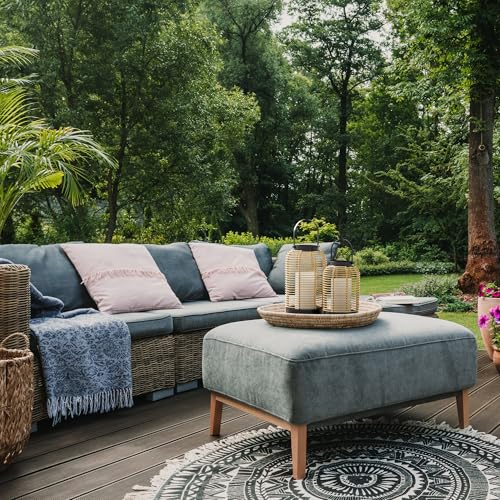 Natural Rattan Boho Lanterns Z12855