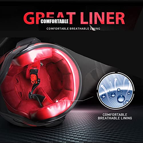 Motorcycle Helmet Full Face Flip Open Helmet DOT Certified Y749186