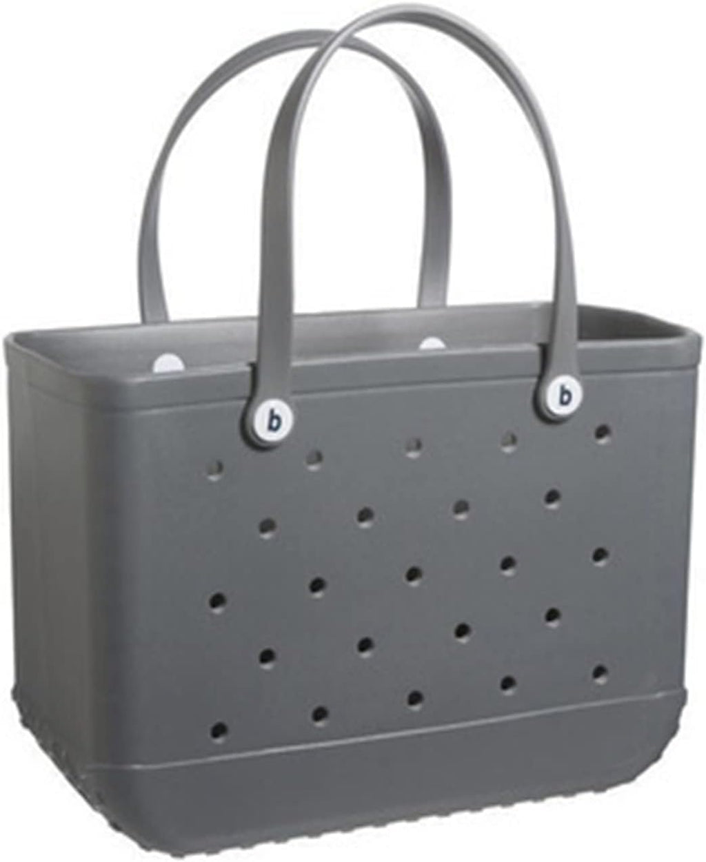 Gray Waterproof Silicone Tote Bag C4102