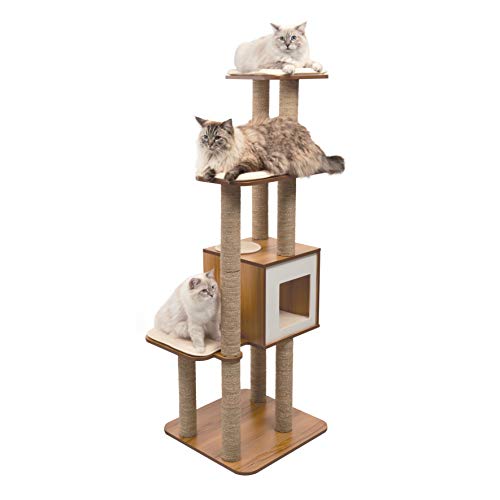 Walnut Extra Large Cat Tree V883