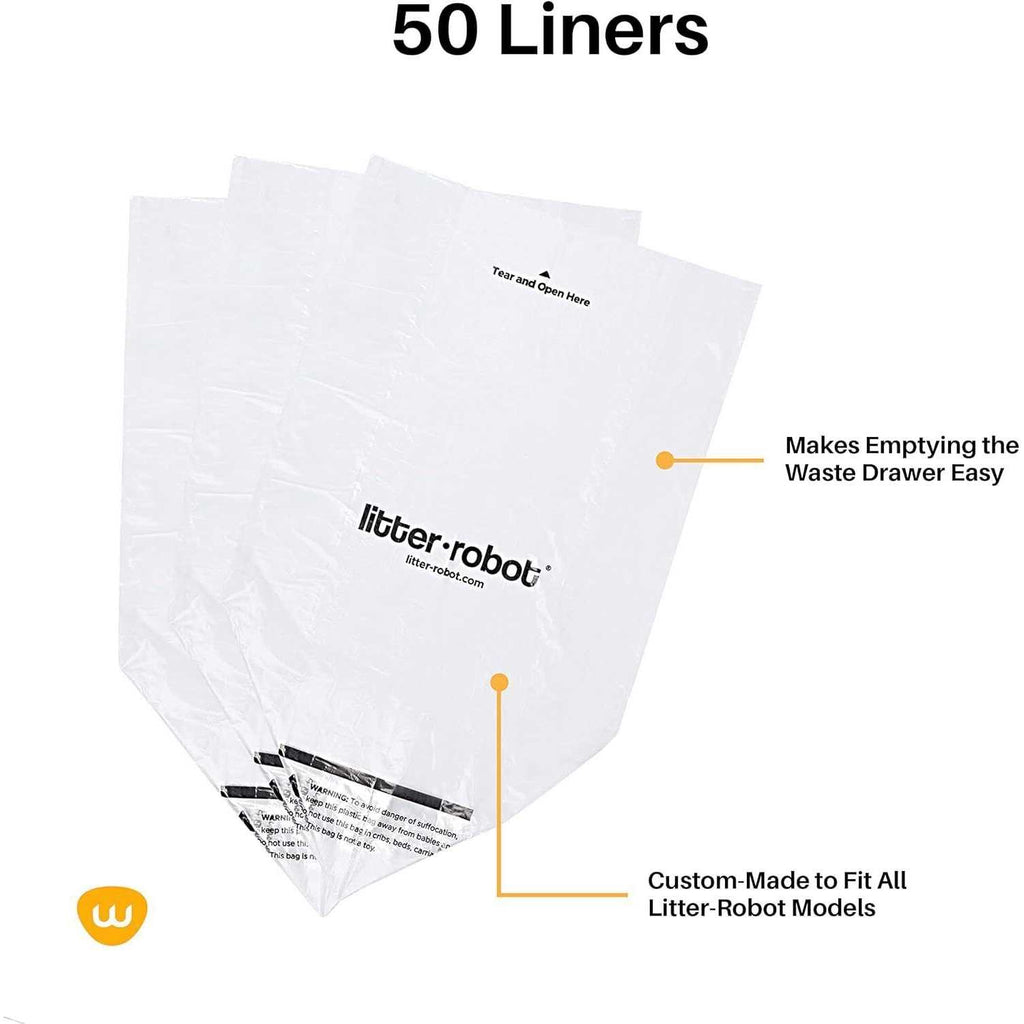 50 Pack Litter Box Liners R6714