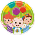 Multicolor 7" Round Dessert Plates (Pack of 8) K71223