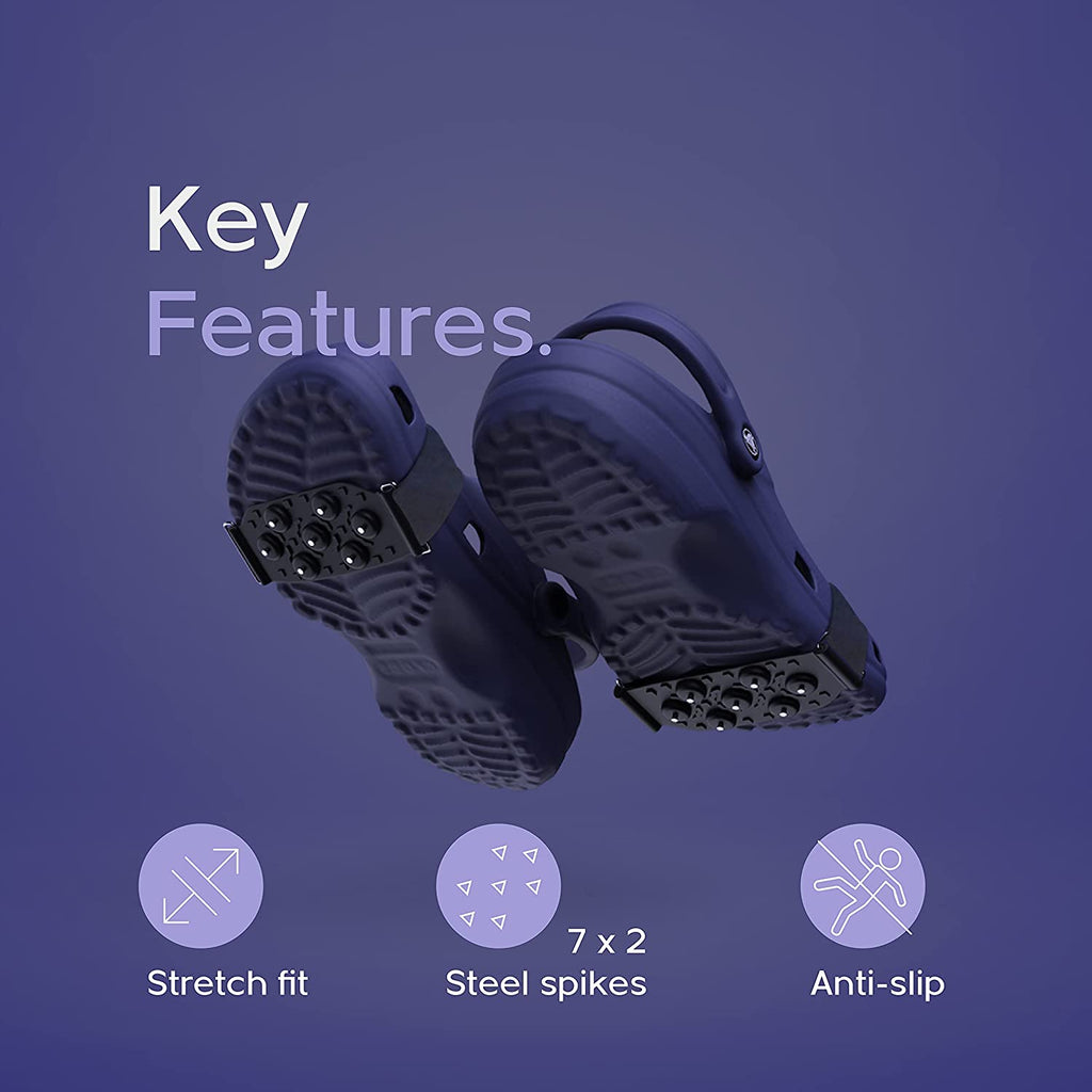 5 Pack Snow Ice Traction Cleats Q378