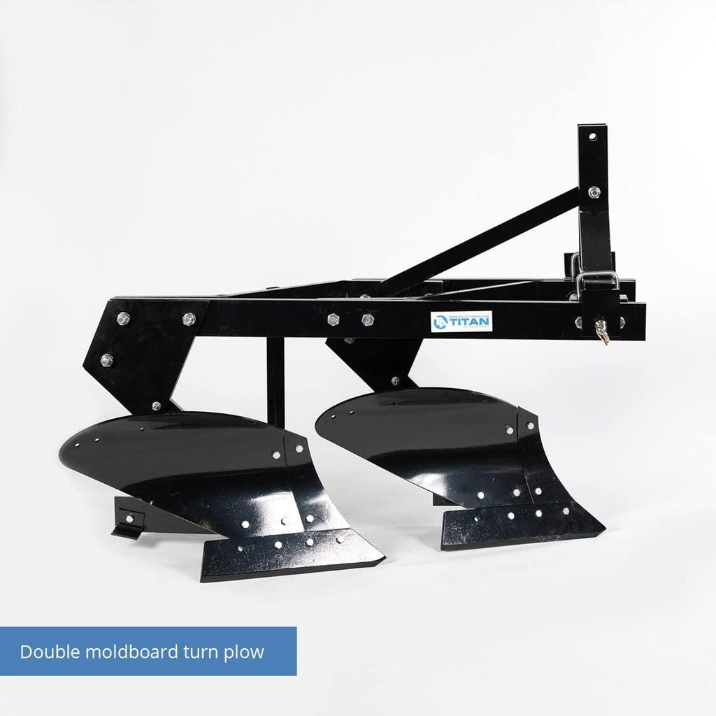 18-in Double Bottom Moldboard Turn Plow, Category 1, 3-Point Hitch T289759