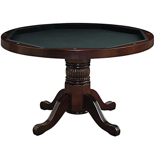 Antique White 48" Game Table E3473
