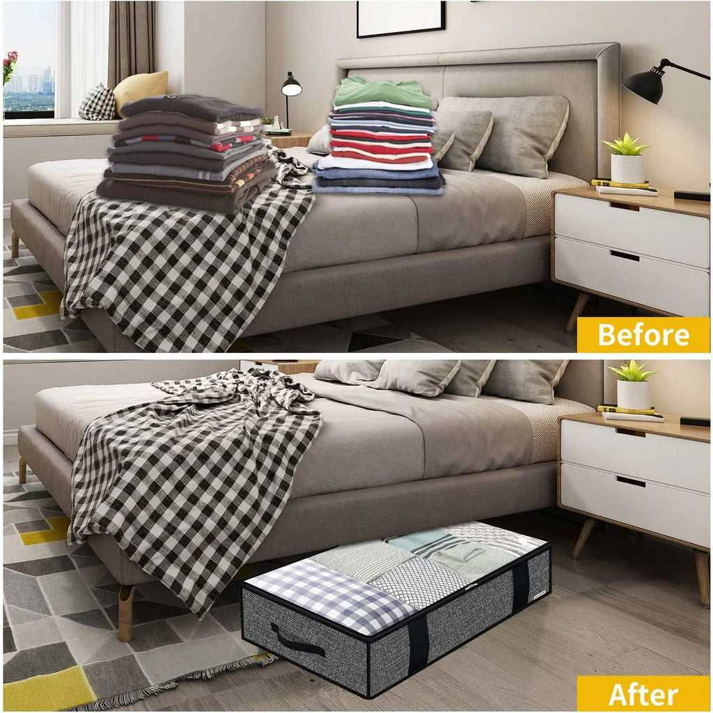 Breathable Zippered Storage Bag with Clear Window Z446