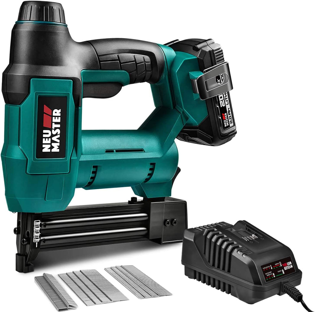 Cordless Battery Powered Brad Nailer Staple Gun X8166