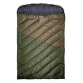 20 Degree 0 Degree Double Sleeping Bag with Compression Sack U40742