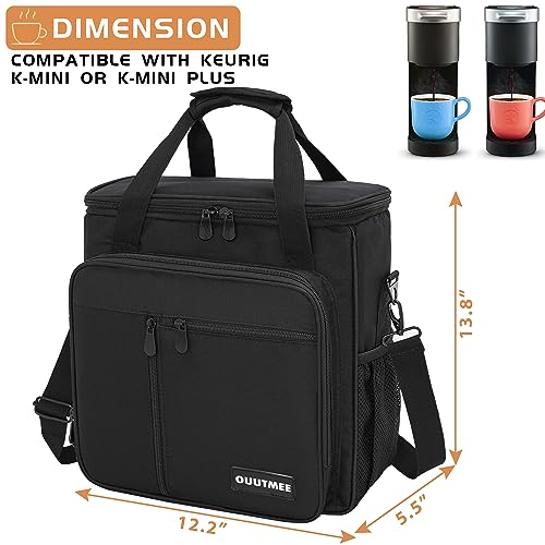 Coffee Maker Carrying Bag with Extra Pockets and Shoulder Strap U504633