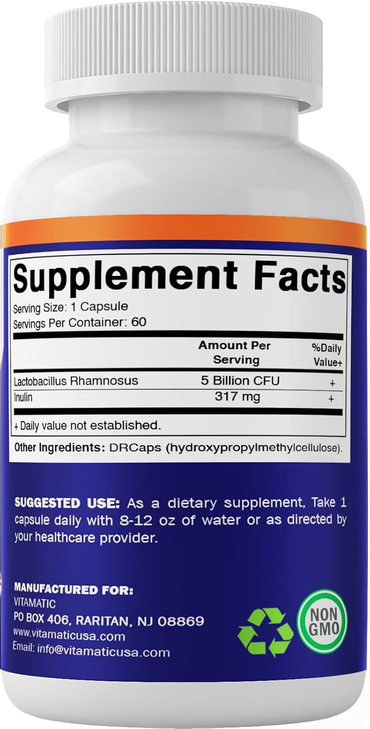 Lactobacillus Rhamnosus 60 Count Capsules E6623