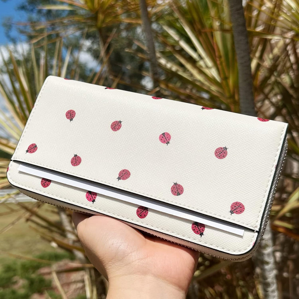 Cream Multi Continental Wallet F485