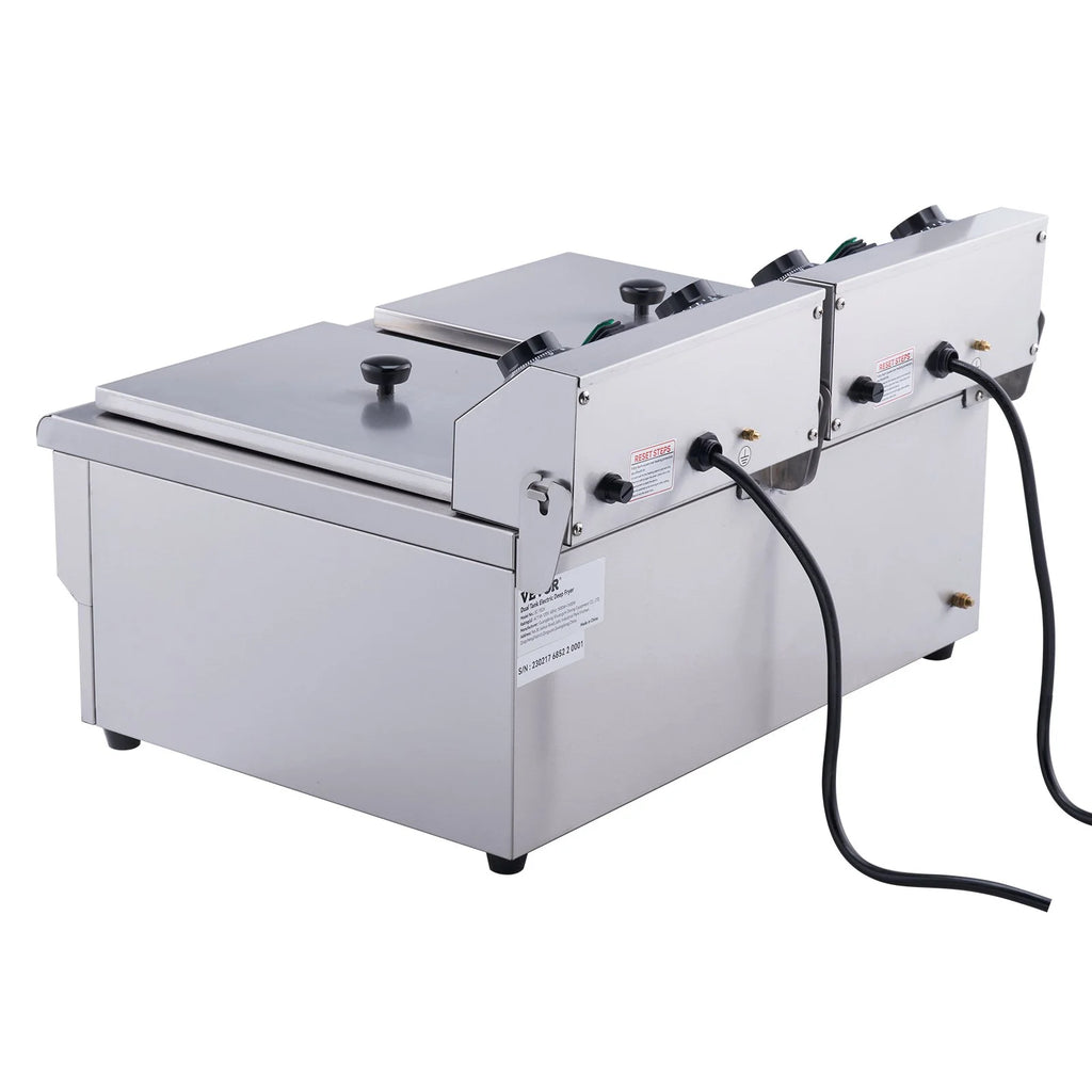 3000W Dual Tank Electric Deep Fryer V952792