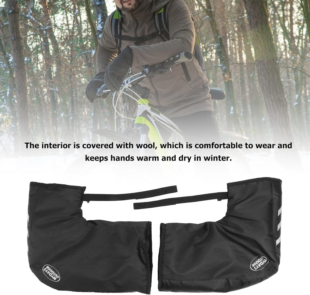 Waterproof Bike Handlebar Hand Protector Covers E608