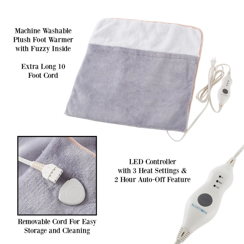 Gray Electric Foot Warmer N228994