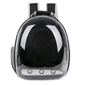 Black Transparent Pet Travel Backpack Carrier M289