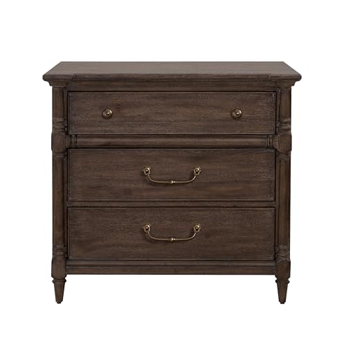 6 Pcs Queen Panel Bed Dresser Mirror Bachelor Chest 2 Nightstand Dark Wood Bedroom Furniture Set B855783