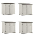 34 Cu Ft Capacity Horizontal Outdoor Storage Shed L669