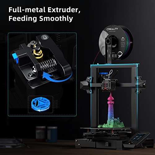 3D Printer with CR Touch Auto Leveling PC Spring Steel Platform 8.66x8.66x9.84 inch R703681