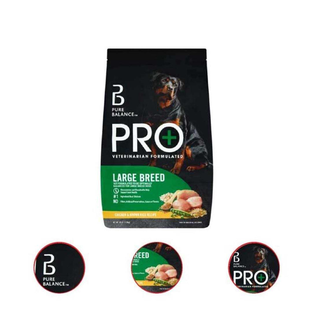 Large Breed Chicken & Brown Rice Recipe Dry Dog Food A63124