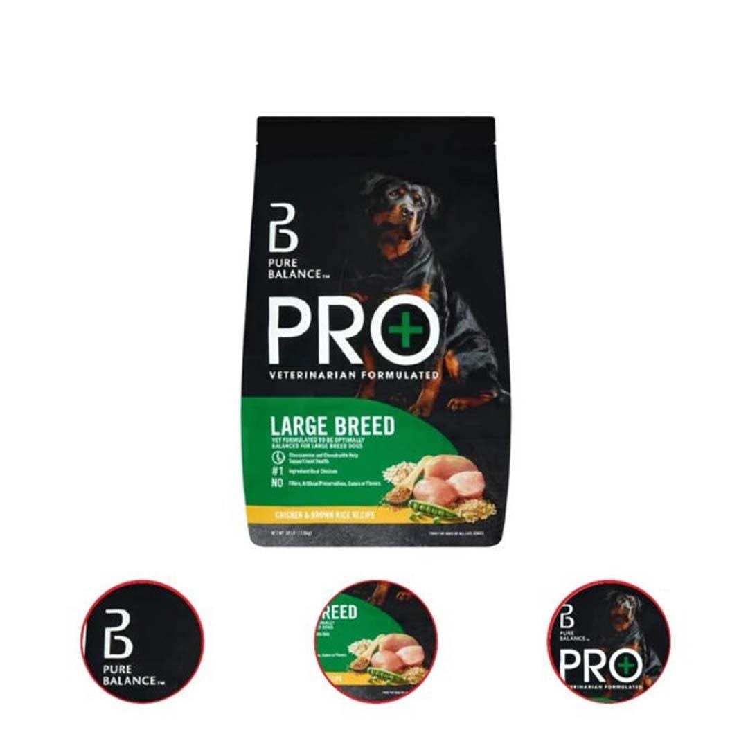 Large Breed Chicken & Brown Rice Recipe Dry Dog Food A63124